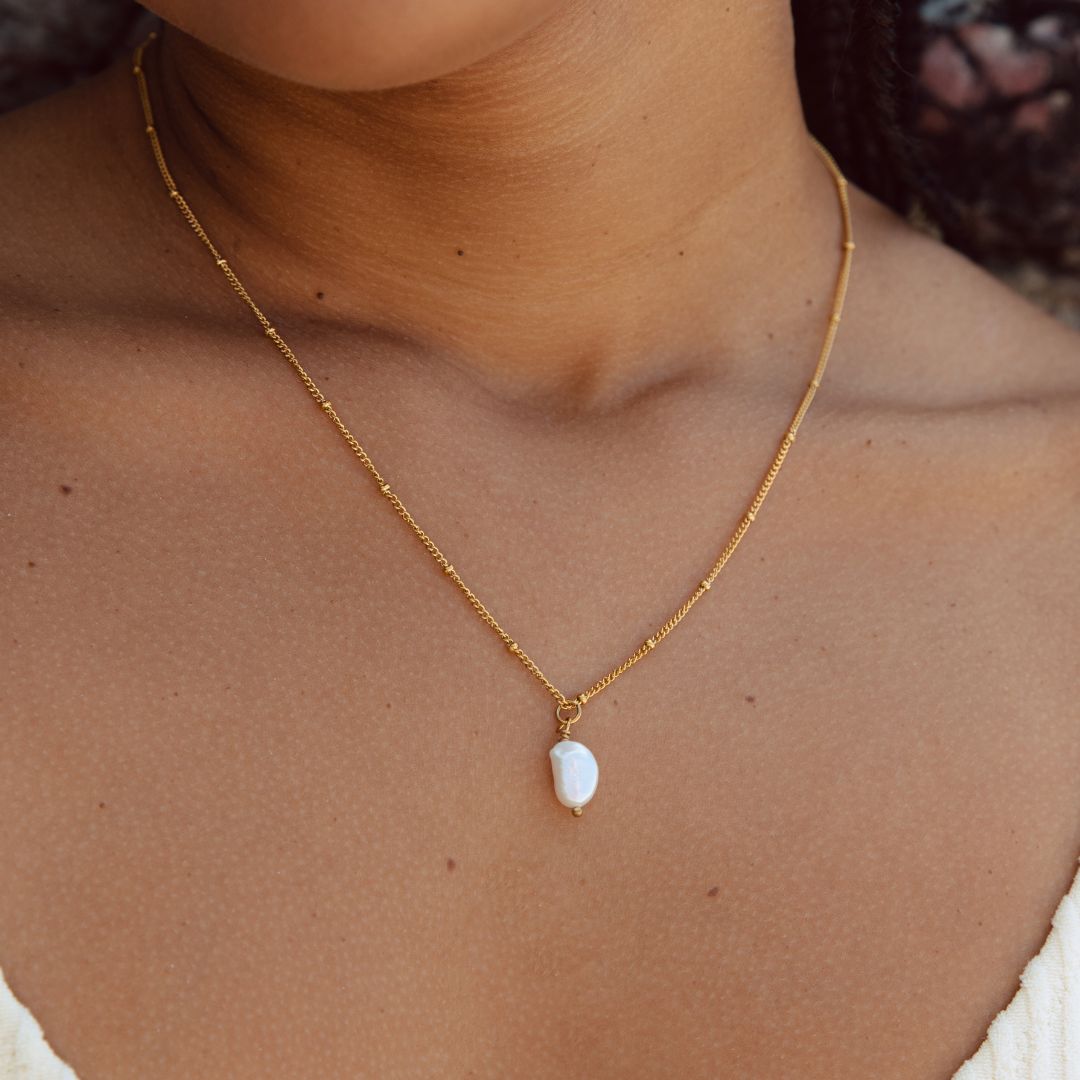 Baroque Pearl Pendant 1