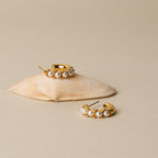 Mini Pearl Huggies Earrings 11