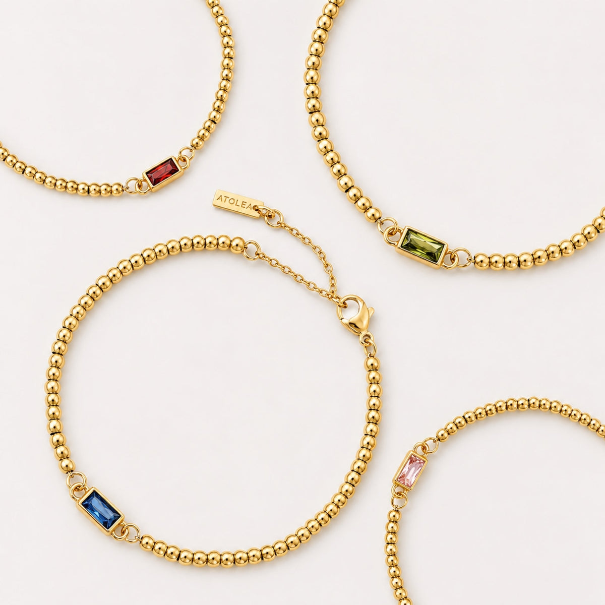 Beaded Birthstone Bracelet 9