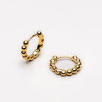 Beaded Hoops Earrings 2