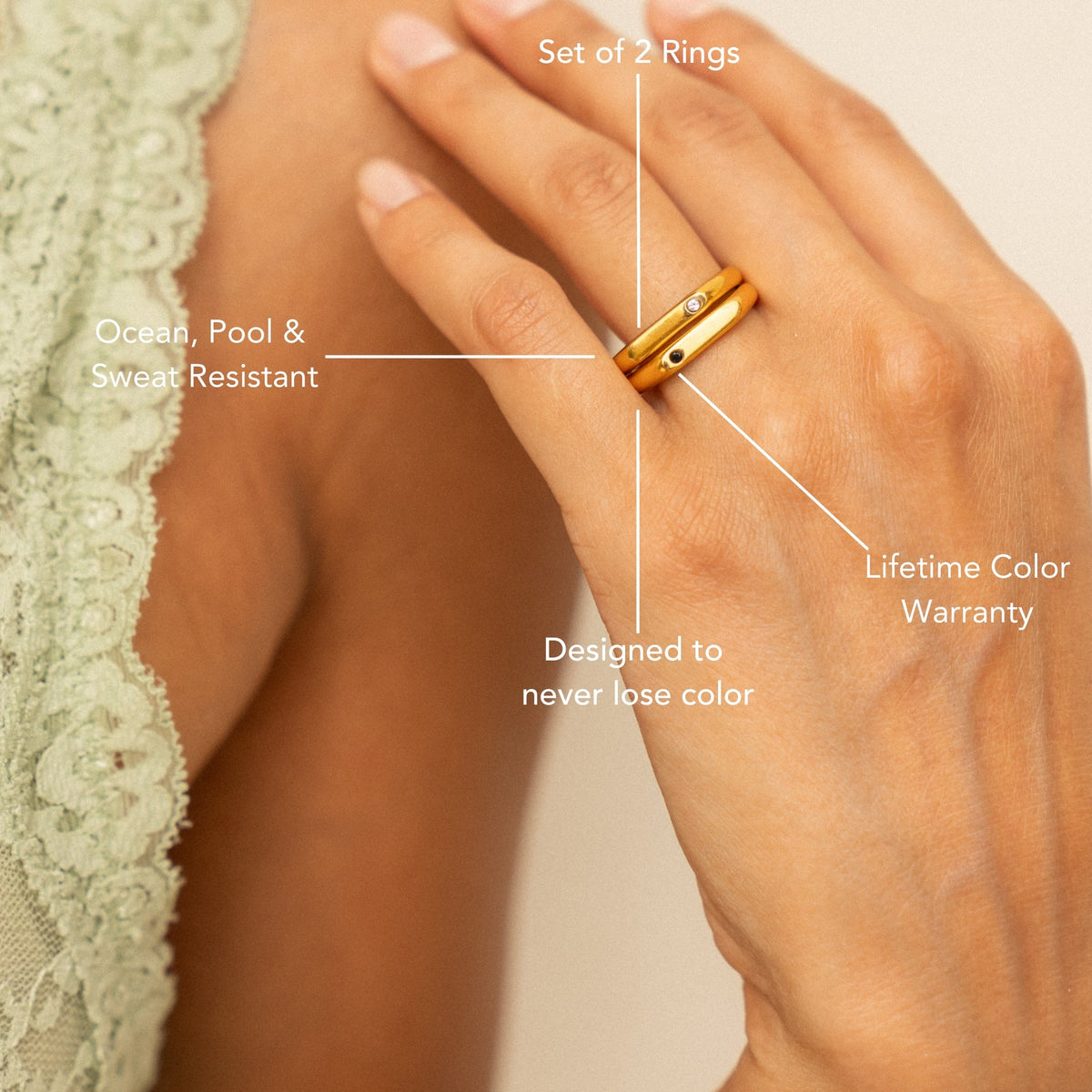 “Best Friends” Rings Set 7