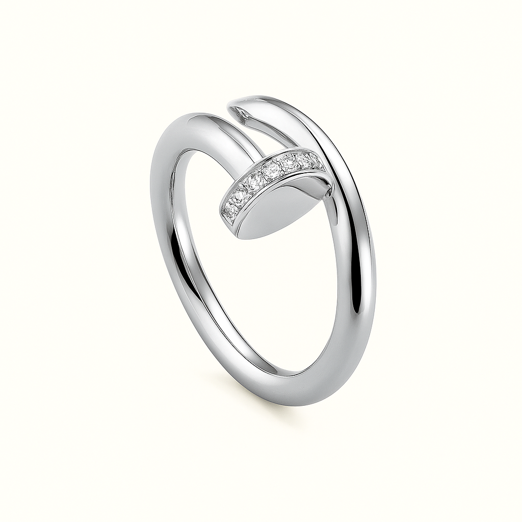 Nail Crystal Ring 4
