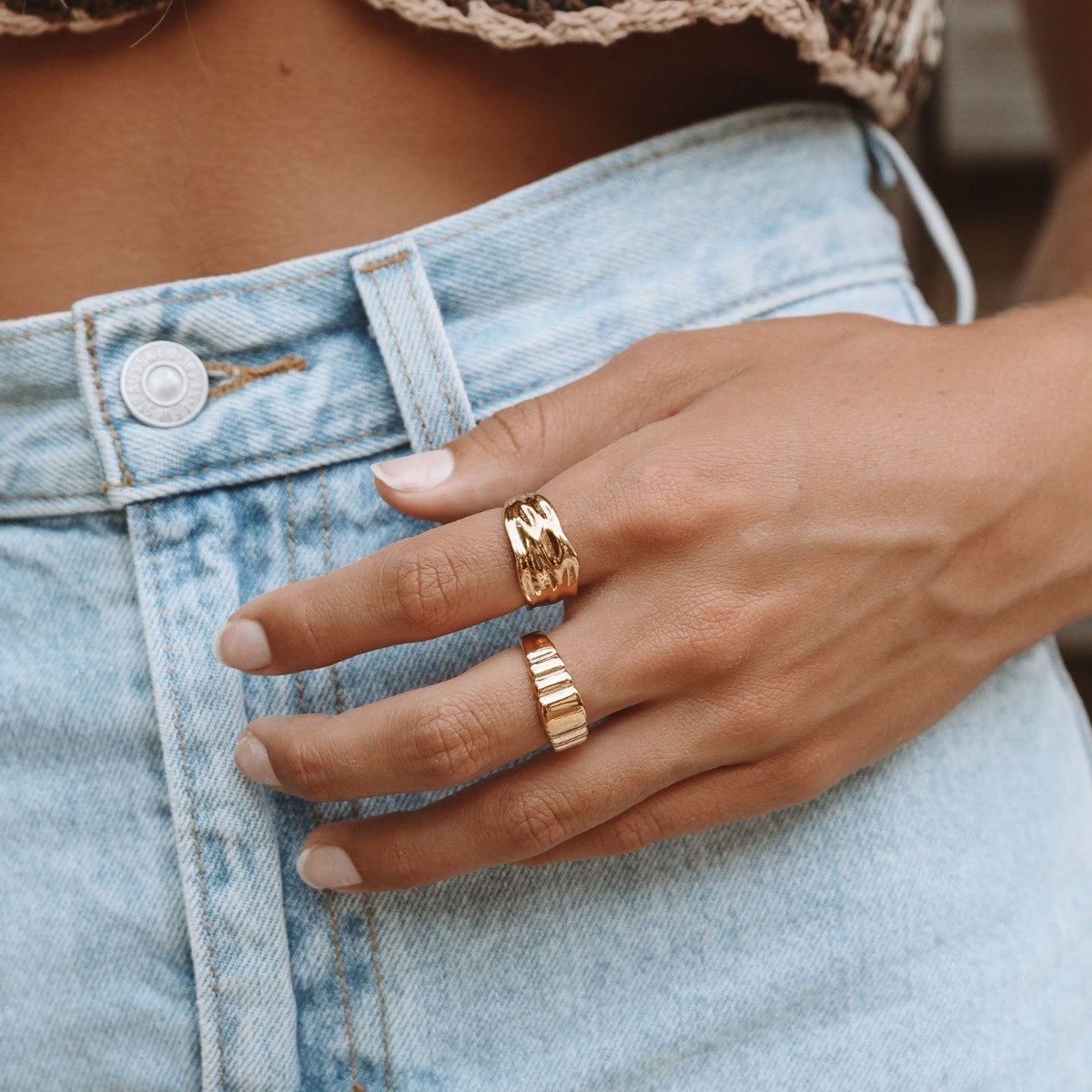 "Gaia" Statement Ring 3