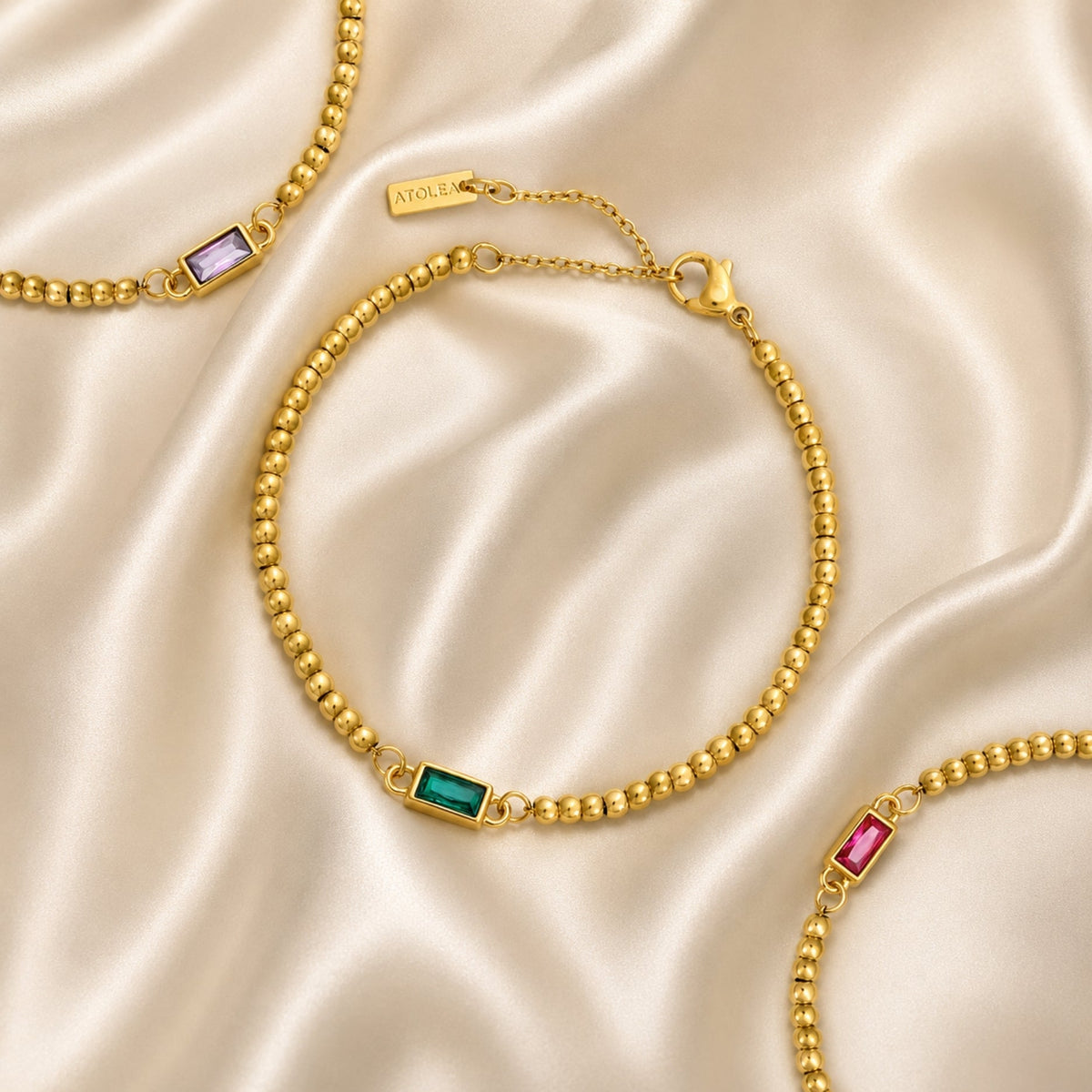 Beaded Birthstone Bracelet 10