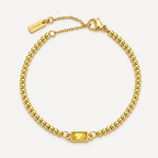Beaded Birthstone Bracelet 21