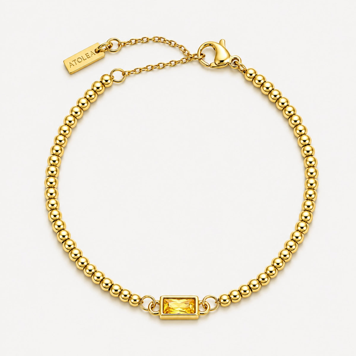 Beaded Birthstone Bracelet 21