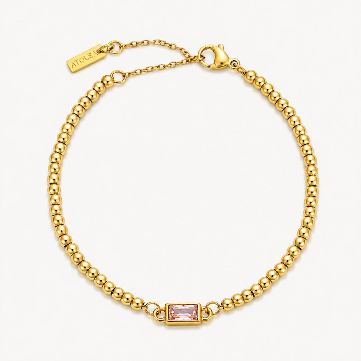 Beaded Birthstone Bracelet 20