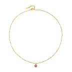 Birthstone Necklace 22