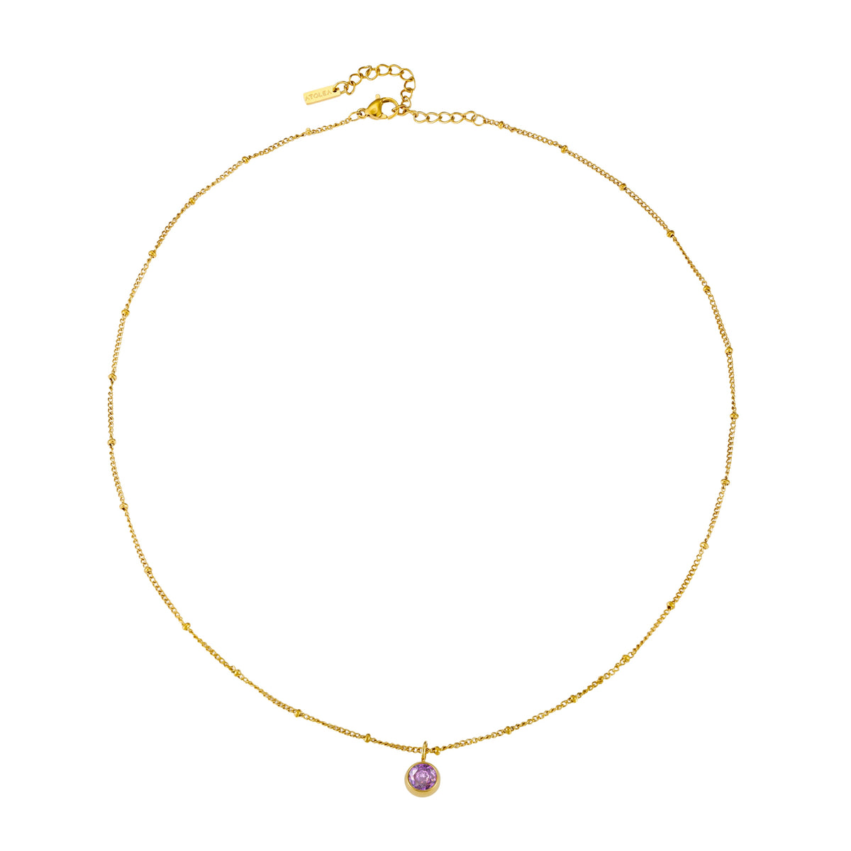 Birthstone Necklace 22
