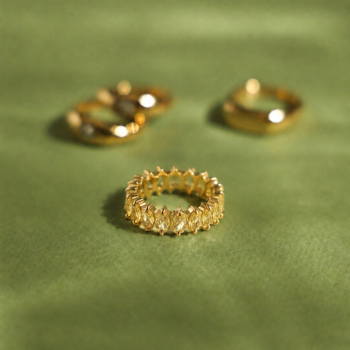 Birthstone Eternity Ring 15