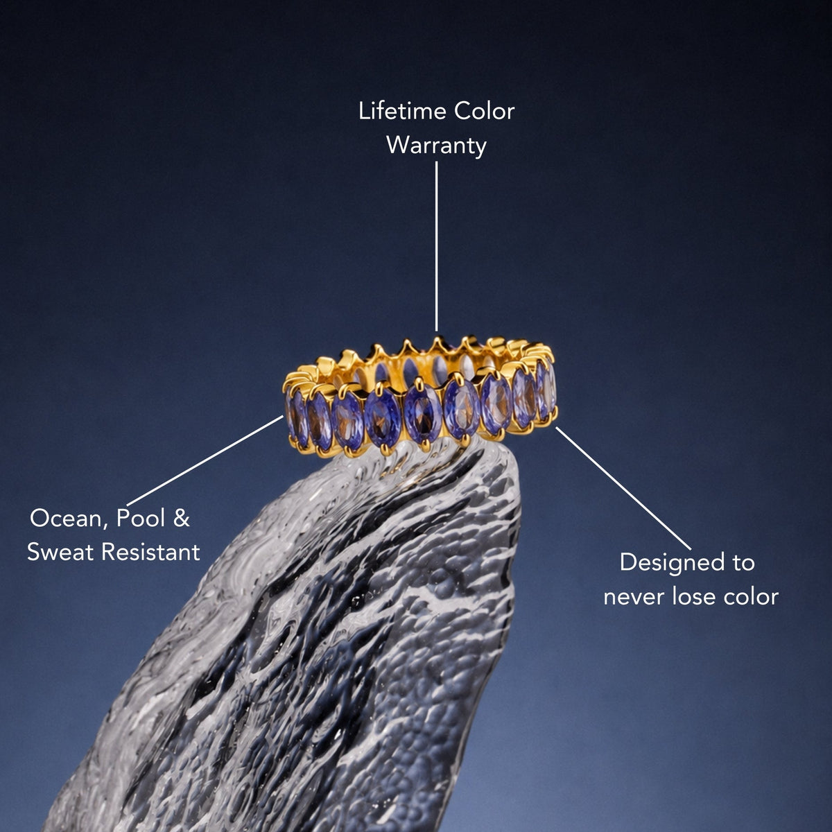 Birthstone Eternity Ring 7