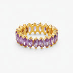 Birthstone Eternity Ring 18