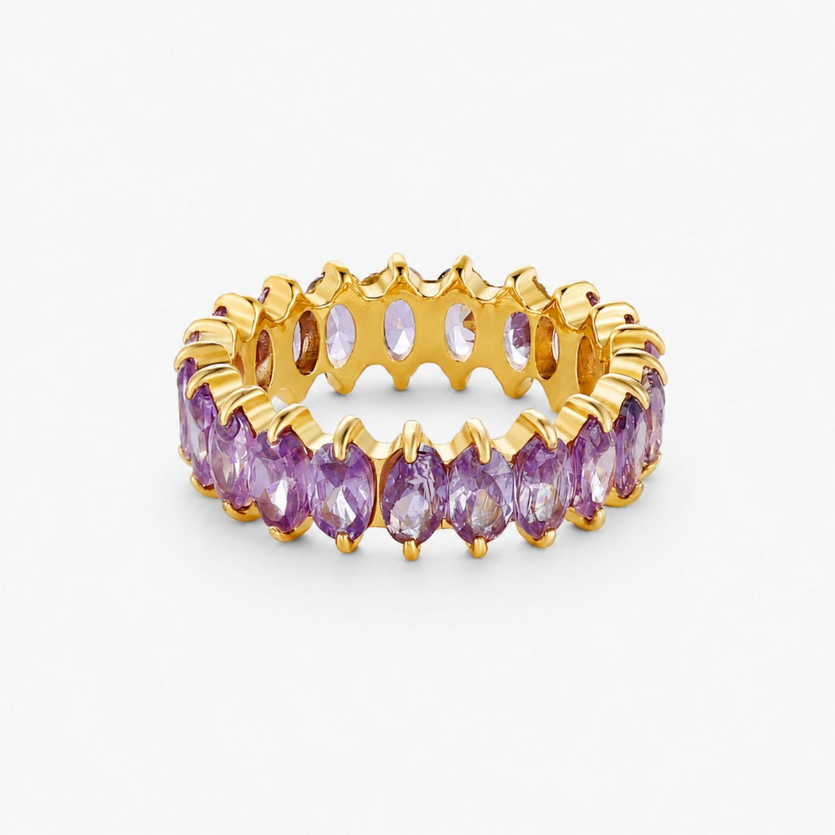 Birthstone Eternity Ring 18