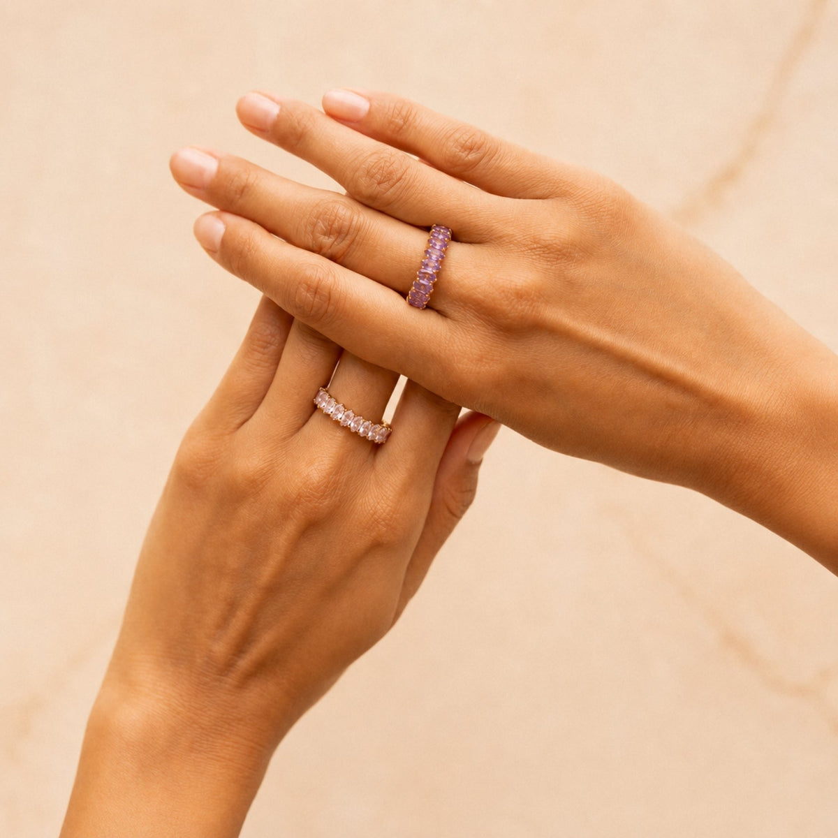 Birthstone Eternity Ring 9