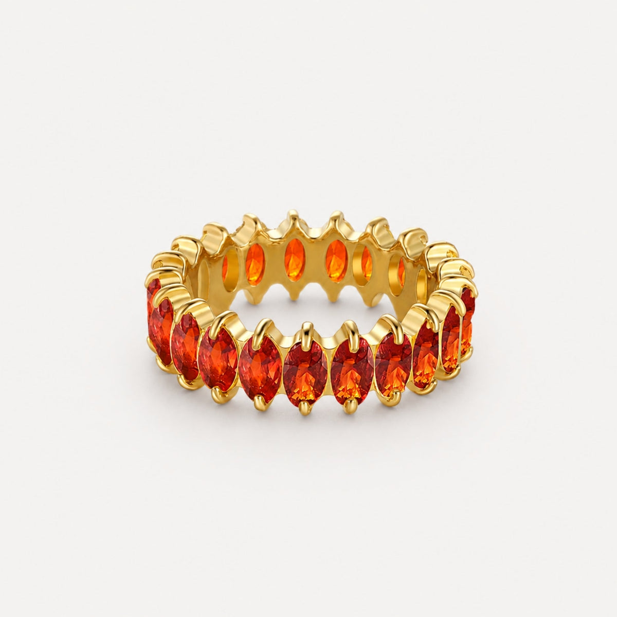 Birthstone Eternity Ring 17