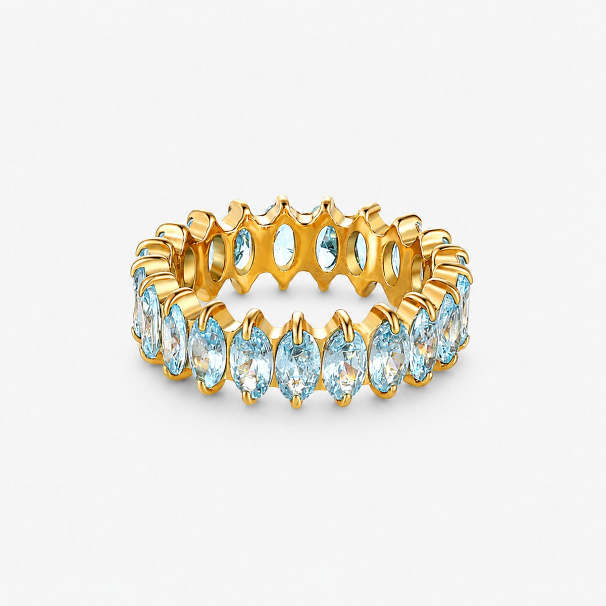 Birthstone Eternity Ring 19