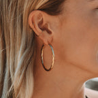 Bold Twisted Hoops 4
