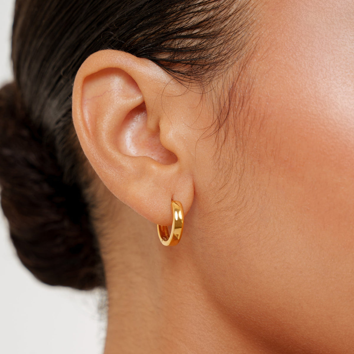 Bold Huggie Hoops 5