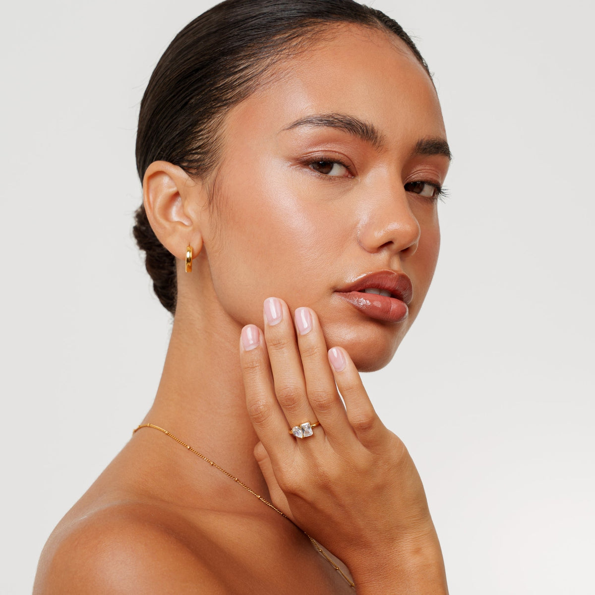 Bold Huggie Hoops 3