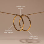 Bold Twisted Hoops 5
