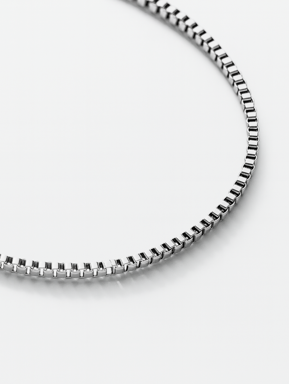 Box Bracelet | Platinum 3