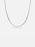 Box Necklace | Platinum 1