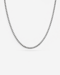 Côte Box Necklace | Silver 1