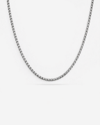 Côte Box Necklace | Silver 1