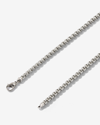 Côte Box Necklace | Silver 3