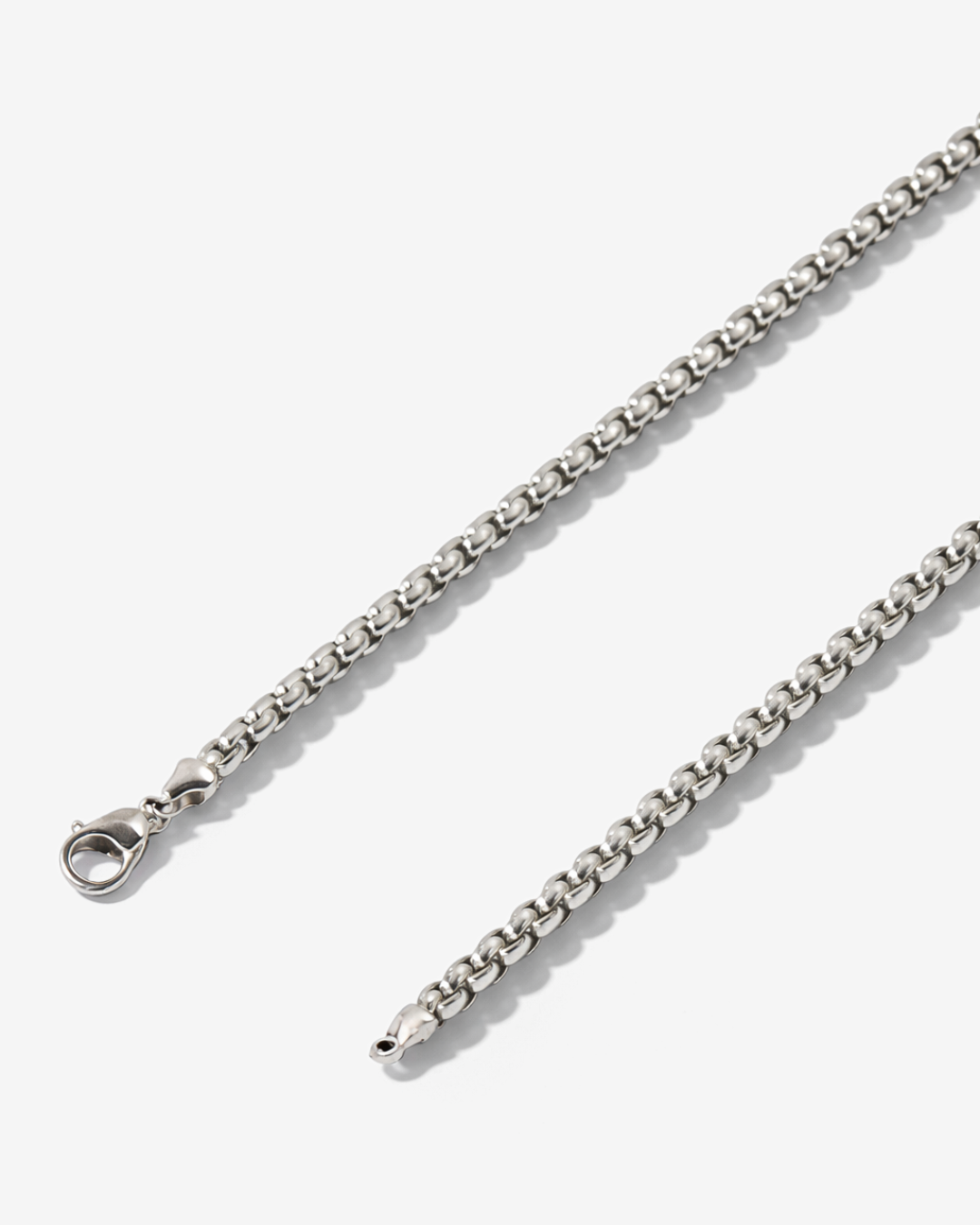 Côte Box Necklace | Silver 3