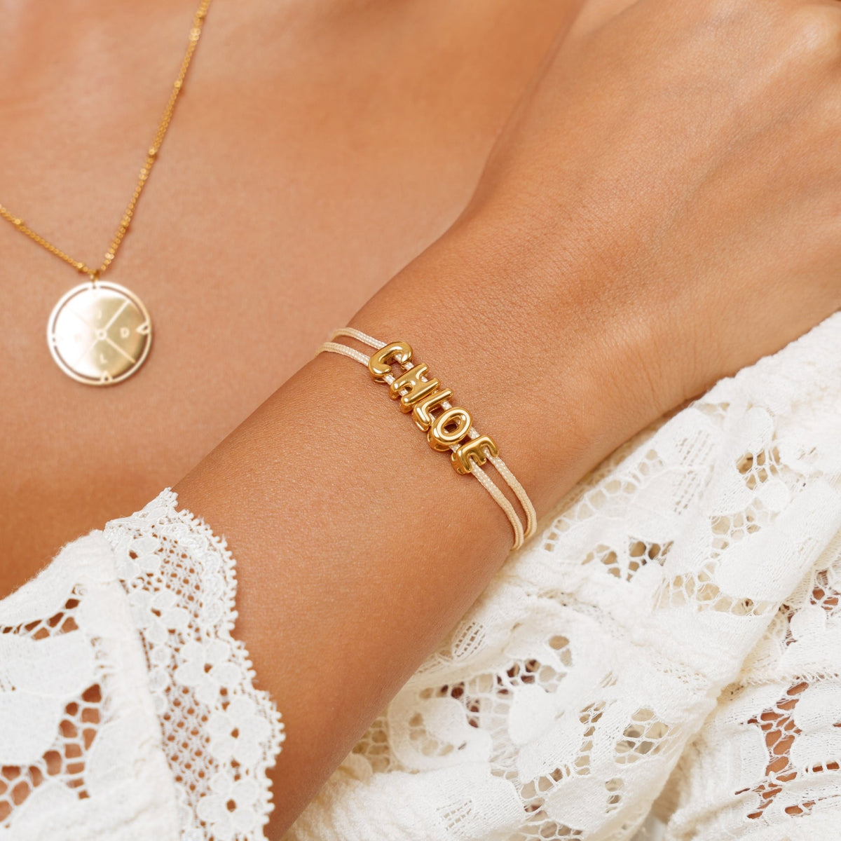 Bubble Name Bracelet 4