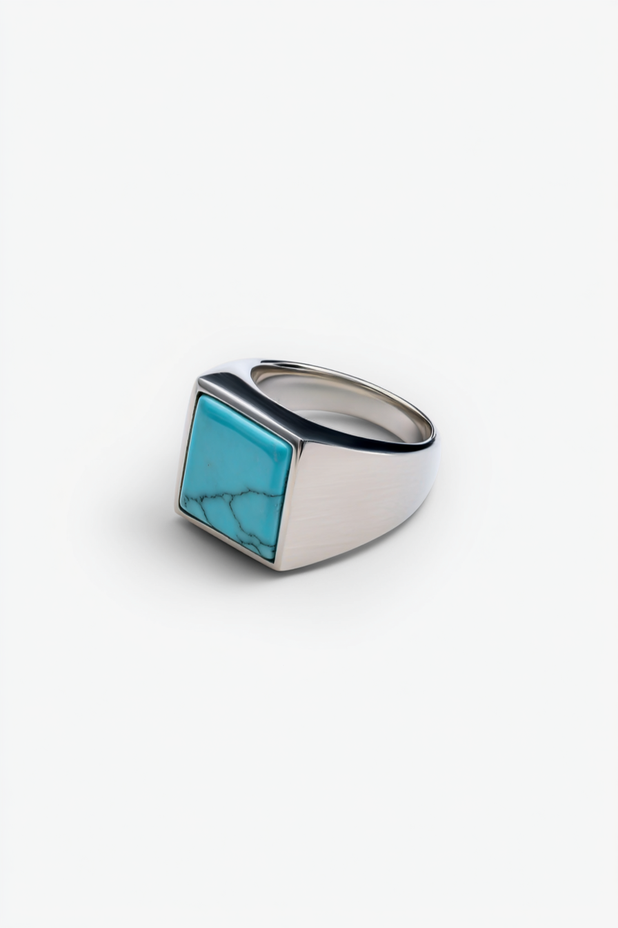 Calanque Stone Ring | Turquoise 5