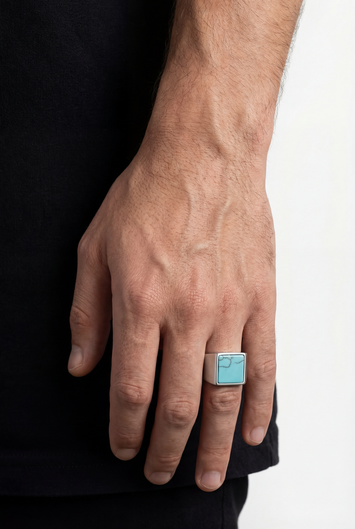 Calanque Stone Ring | Turquoise 2
