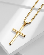 Christian Cross Necklace | Gold 3