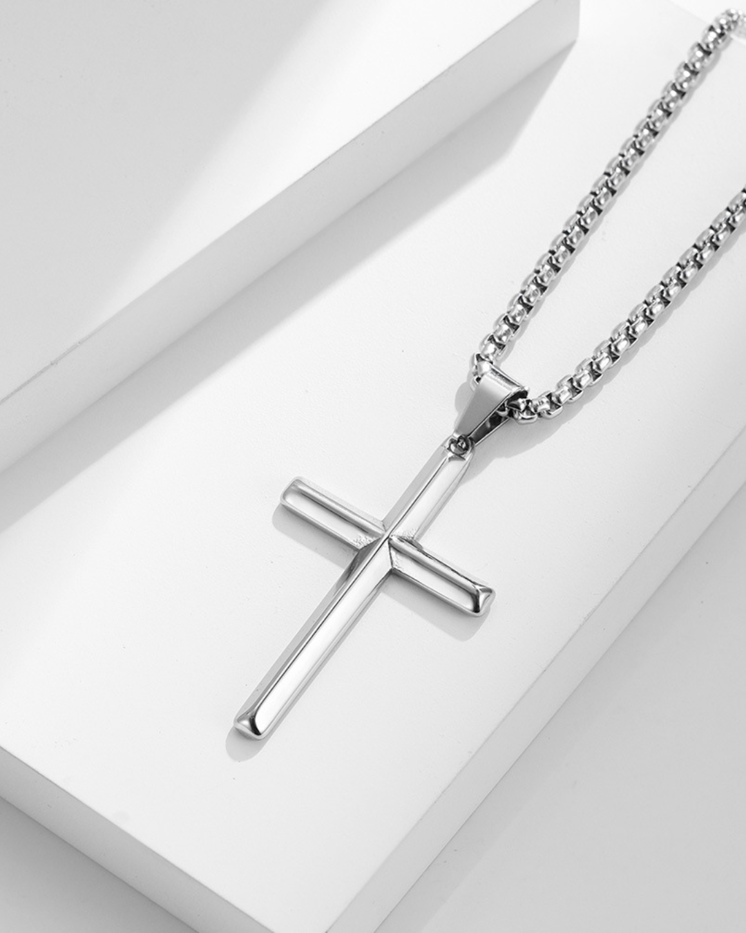 Christian Cross Necklace | Stainless steel 3