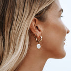 Chunky Pearl Hoops 3