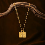 Initial Tag Necklace 7