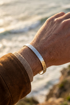 Costa Bruta Bracelet | Polished Steel 3