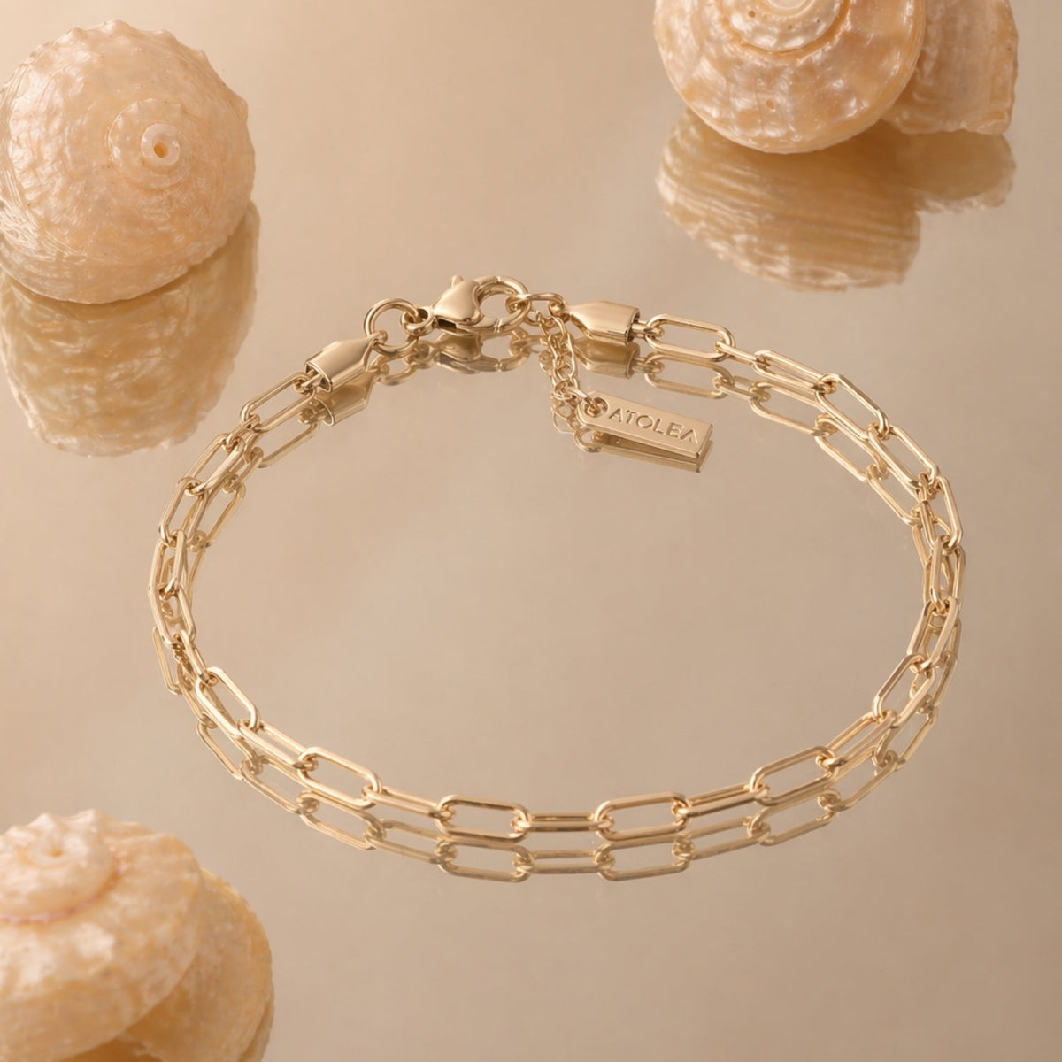 "Cozumel" Paperclip Bracelet 8