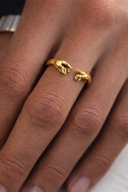 Creation Of Adam Ring I Gold 4