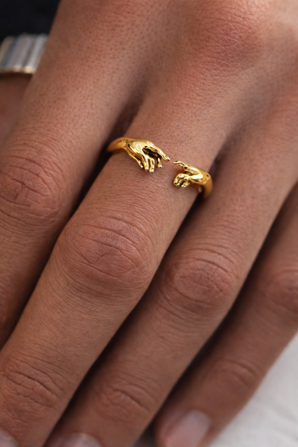 Creation Of Adam Ring I Gold 4
