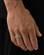 Crown Of Thorns Ring I Silver 3