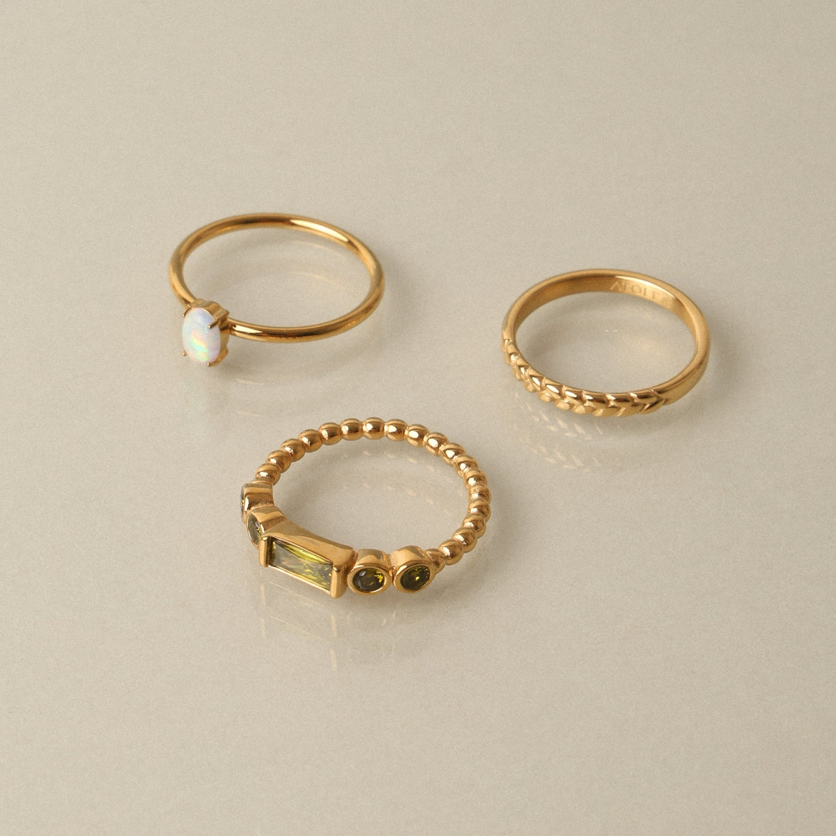 Laurel Crown Ring 7