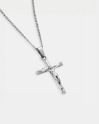 Crucifix Pendant Necklace I Silver 3