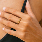 Two-Initial Crystal Ring 2