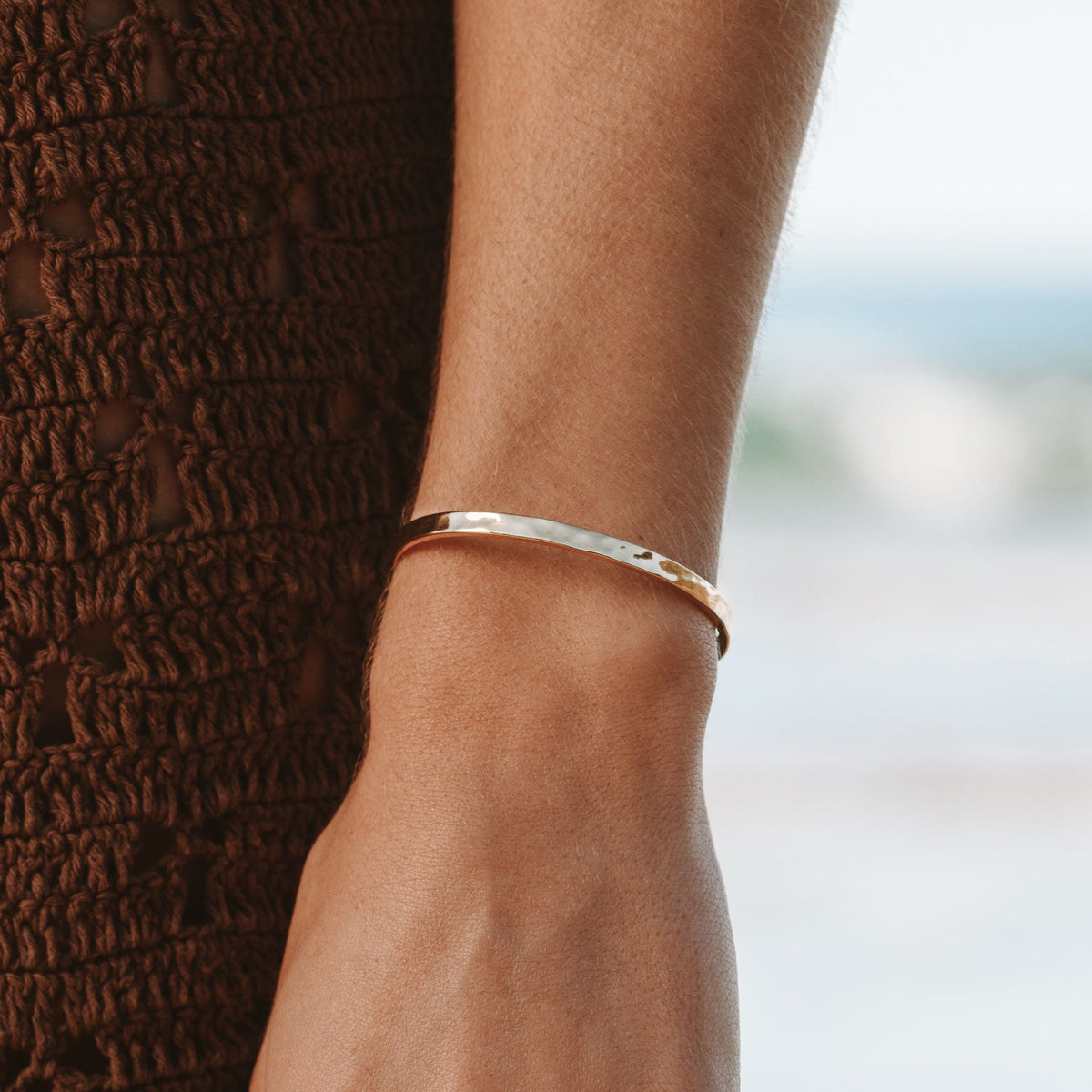 Hammered Cuff 1