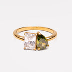 Toi et Moi Birthstone Ring 4