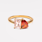 Toi et Moi Birthstone Ring 1