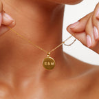 Dainty Medallion Necklace 1