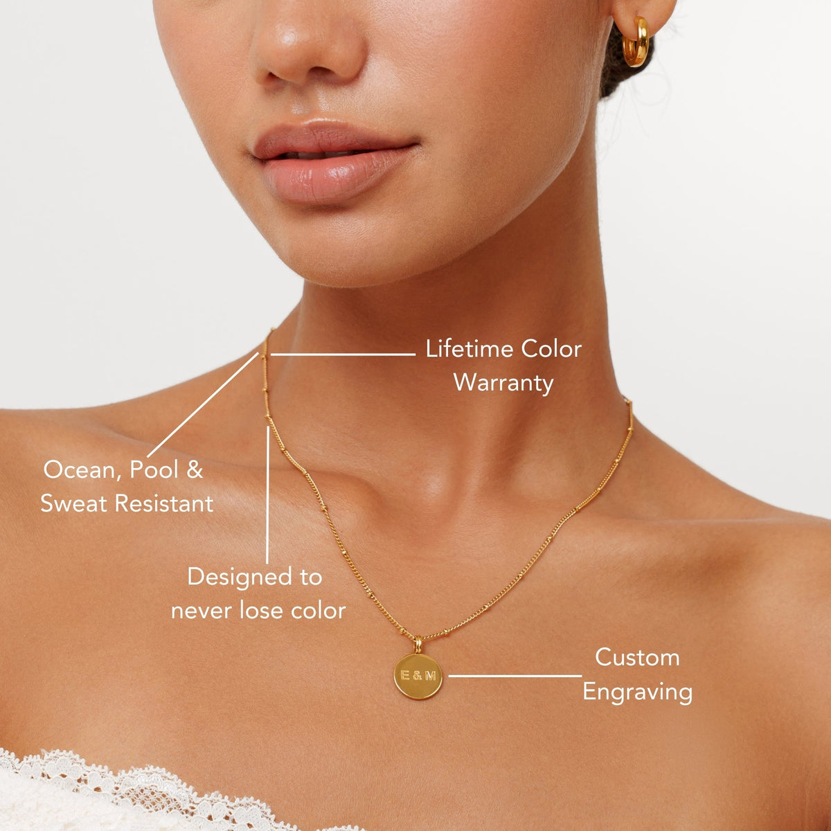 Dainty Medallion Necklace 6